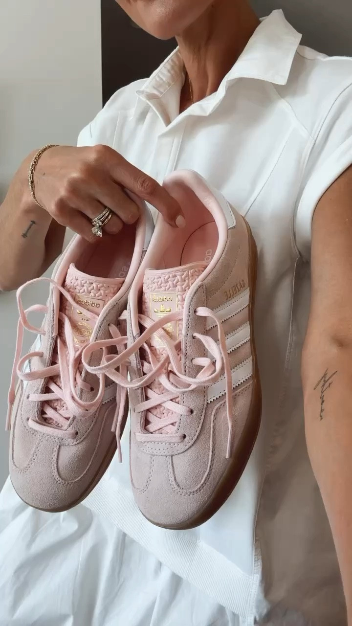 Love these sneakers! I think they run big! The stock is really low right now, but I linked another similar color!

Loverly Grey, adidas sneakers, sambas, cute sneakers 

#LTKShoeCrush #LTKStyleTip