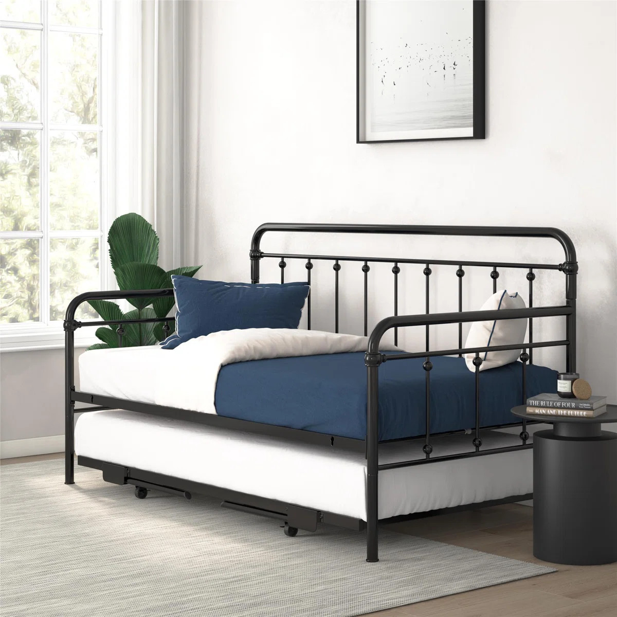 Beant Daybed with Pop Up Trundle | Wayfair North America