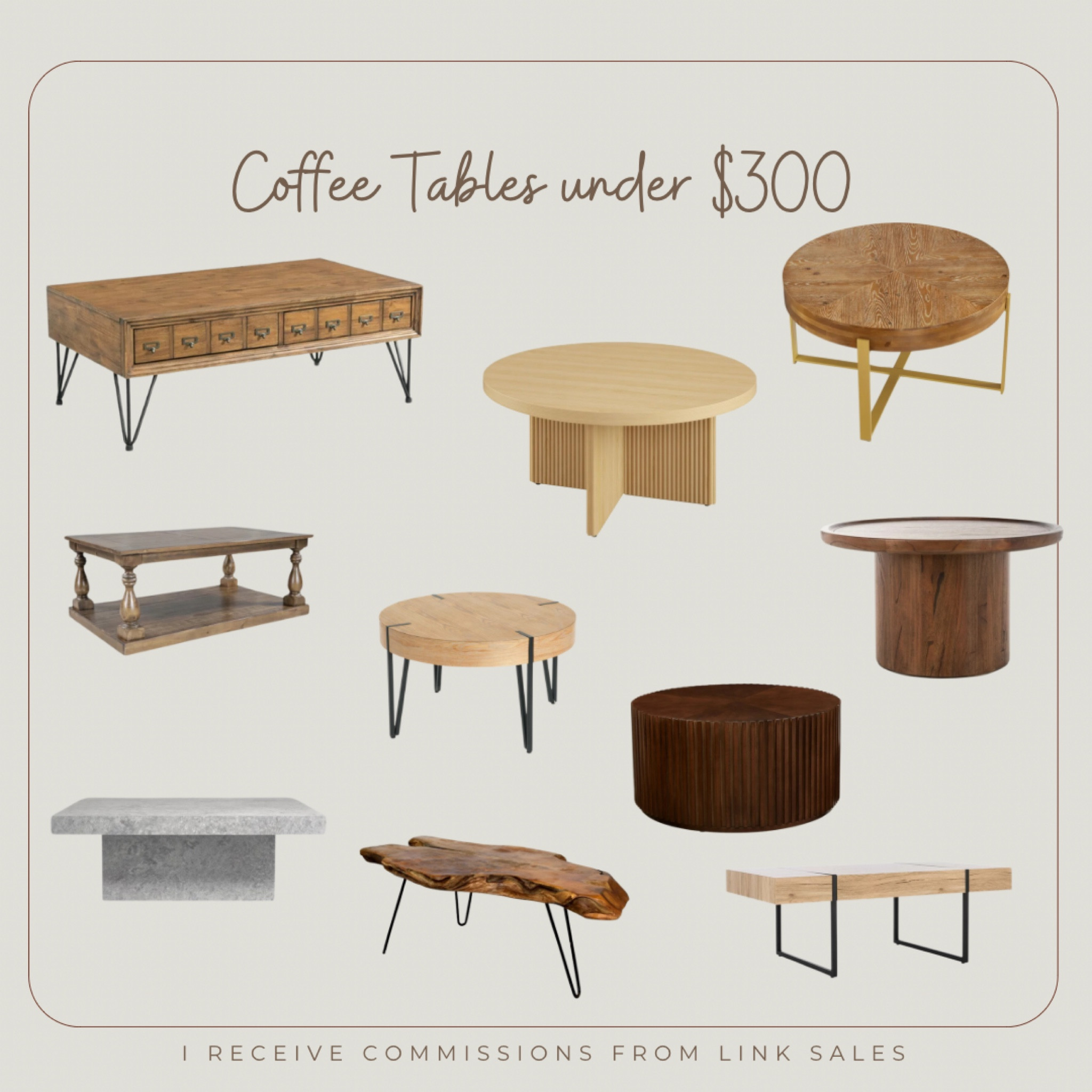 Coffee tables under $300

#LTKhome