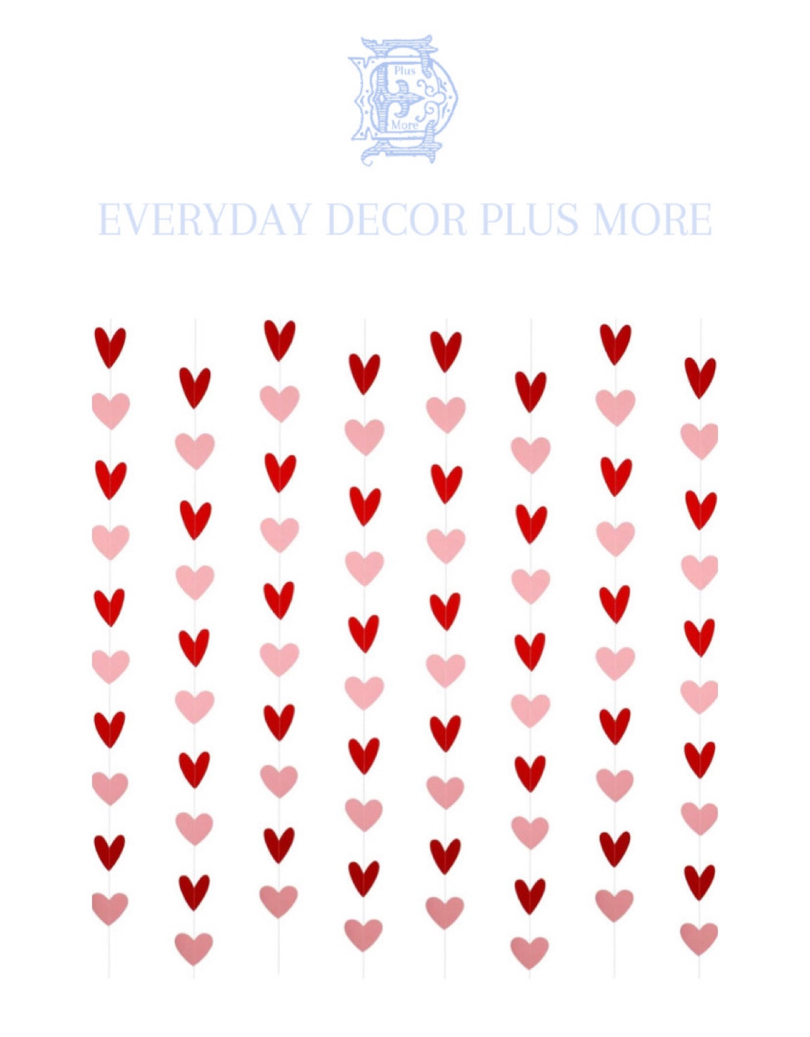 Valentine’s Day garland
Valentines garland
Seasonal garland
Heart garland
Valentine’s Day banner
Valentines decor
Valentine’s Day decor
Heart banner

#LTKunder50 #LTKstyletip #LTKSeasonal