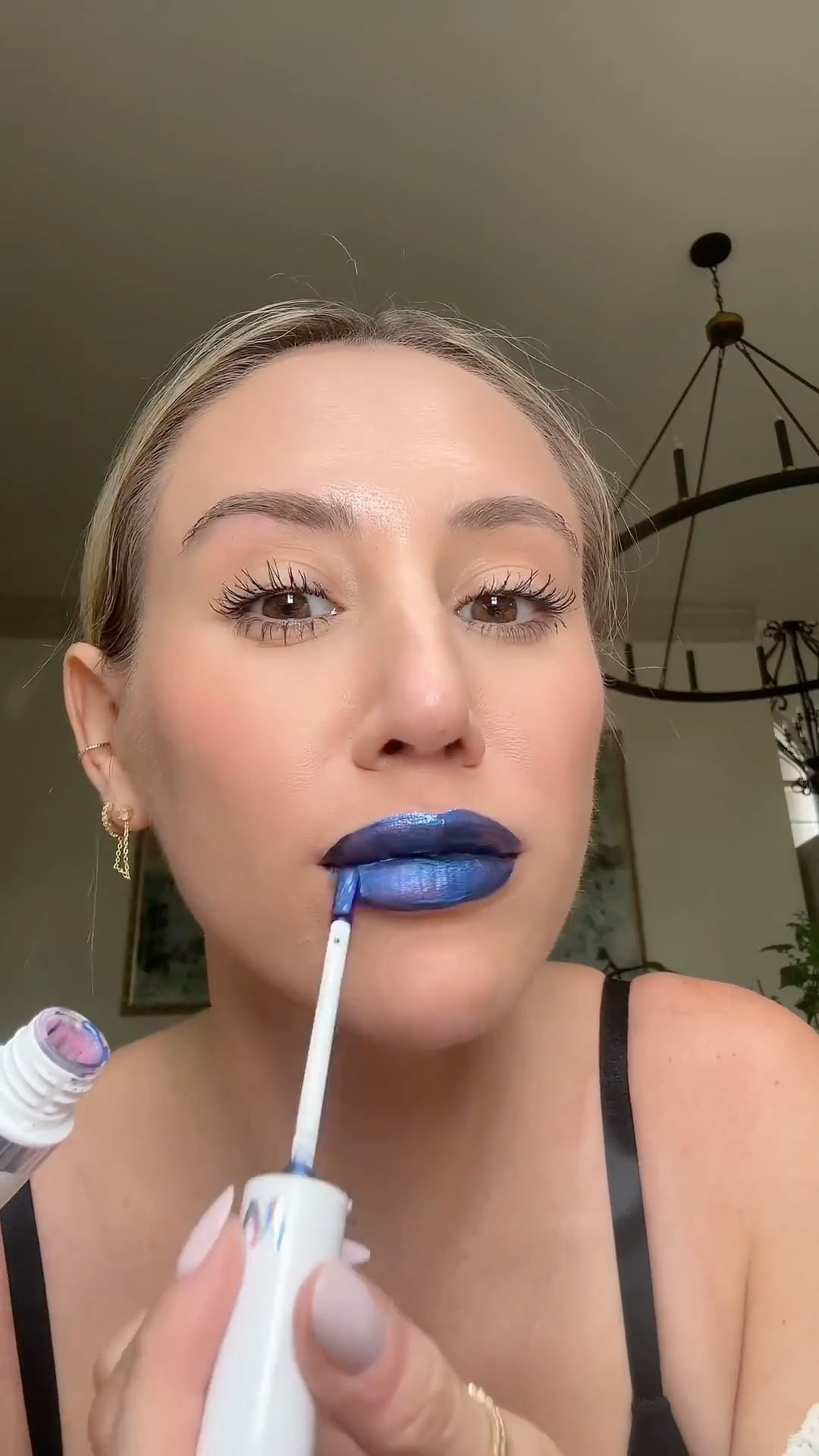 apply it wipe it off and your lip color doesn't move all day — waterproof transfer proof and buildable from a natural tint to full color.

#lipstain #longlastinglip #waterprooflipstain #transferprooflip #lipcolor
wonderskin wonder blading all day lip stain 

 #LTKBeauty