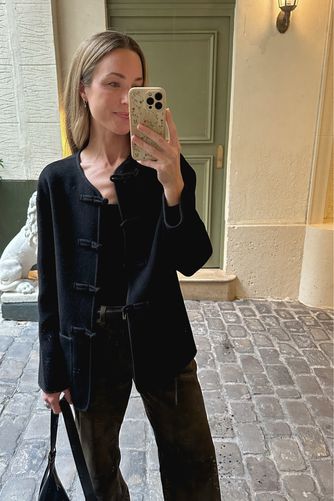 A favorite look from Paris ✨ Jacket is very versatile. Light but cozy. Pants run large. Boots true to size. 

#LTKSeasonal #LTKTravel #LTKItBag
