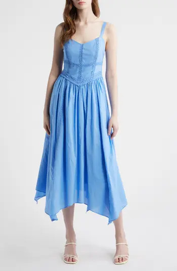 Lace Trim Sleeveless Maxi Dress | Nordstrom