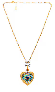 Elizabeth Cole Nixine Necklace in Turquoise from Revolve.com | Revolve Clothing (Global)