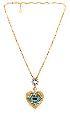 Elizabeth Cole Nixine Necklace in Turquoise from Revolve.com | Revolve Clothing (Global)