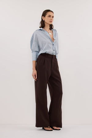 ELLE DARK CHOCOLATE PANT | DISSH