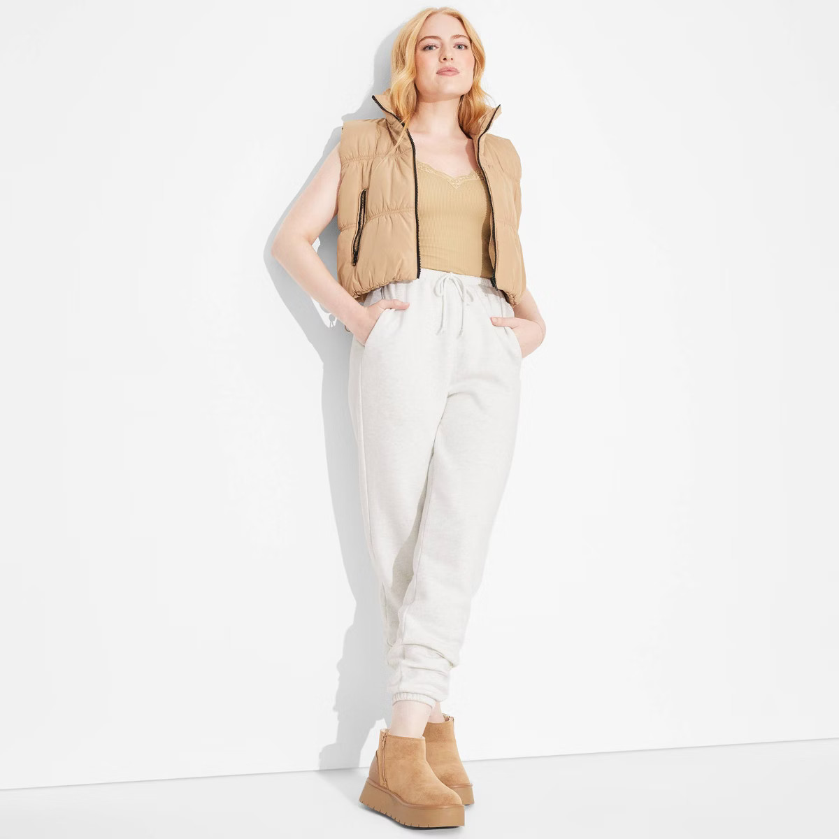 Women's High-Rise Slim Fit Joggers - Wild Fable™ | Target