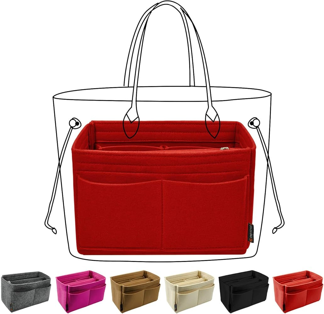 Purse Organizer Insert, Handbag & Tote Organizer, Bag in Bag, Perfect for Speedy Neverfull and Mo... | Amazon (US)