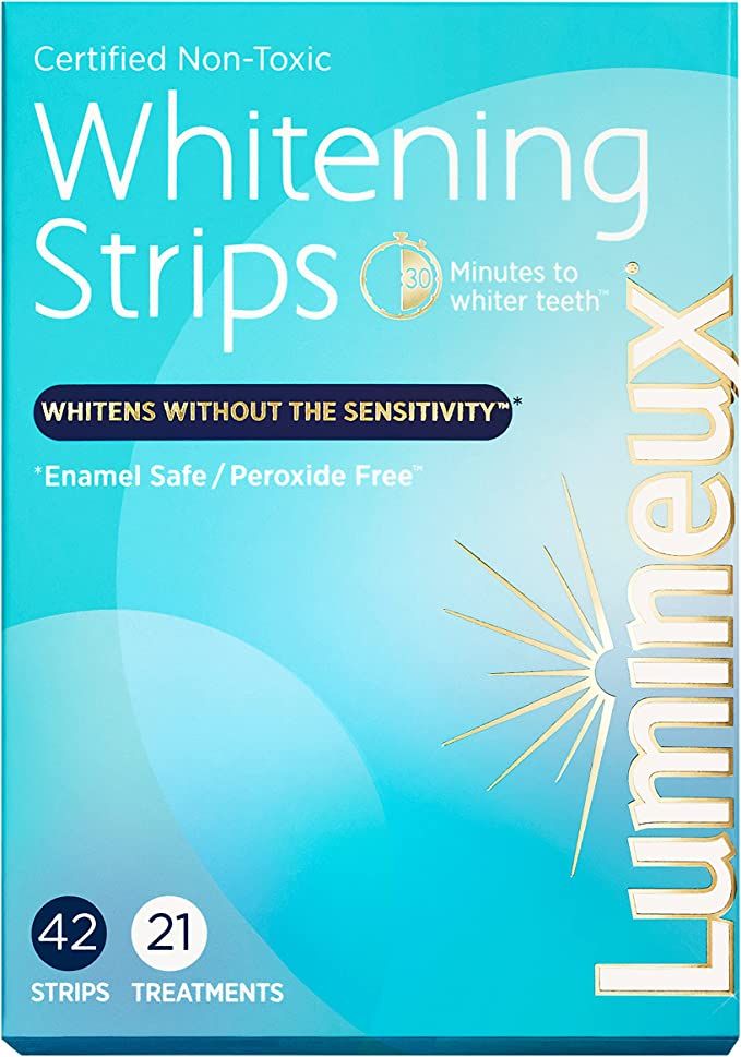 Lumineux Teeth Whitening Strips 21 Treatments - Enamel Safe for Whiter Teeth - Whitening Without ... | Amazon (US)
