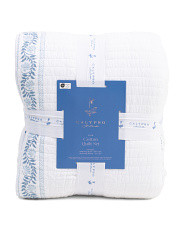 Cotton Quilt Set With Coastal Border Print | Bed & Bath | Marshalls | Marshalls