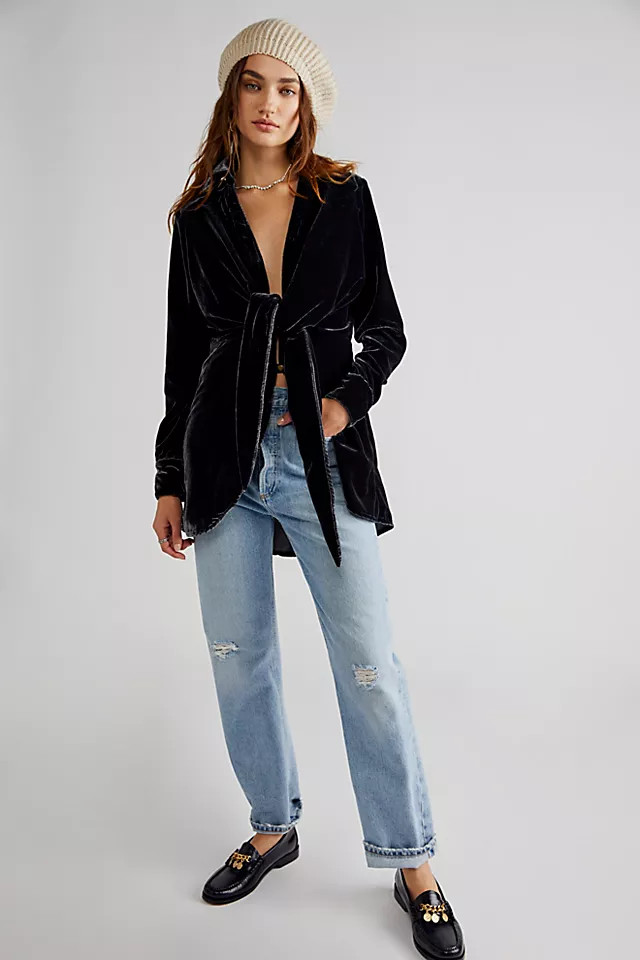 Worlds Apart Velvet Top | Free People (Global - UK&FR Excluded)