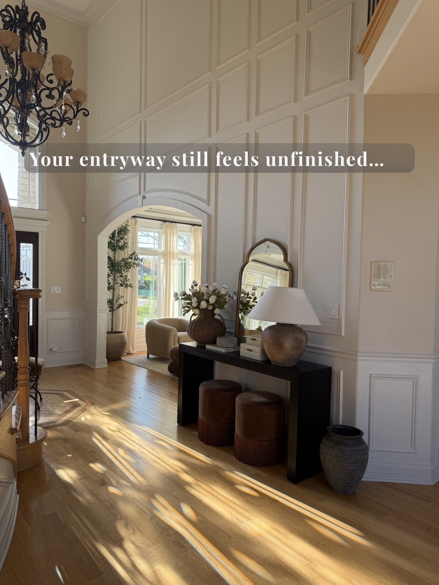 If your entryway feels unfinished… it’s usually just missing a few key pieces 🤍

This is exactly how I style mine to make it feel warm, balanced, and complete — without overdoing it.

Everything here is linked ✨

#LTKSaleAlert #LTKHome