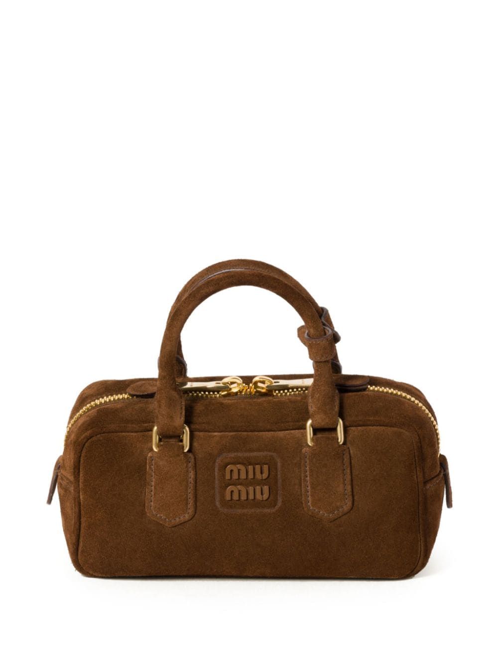 Miu Miu Arcadie Suede Tote Bag - Farfetch | Farfetch Global