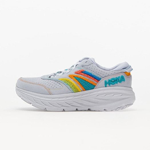 Hoka One One® W Bondi L Embroidery Arctic Ice/ Atlantis | Footshop | Footshop