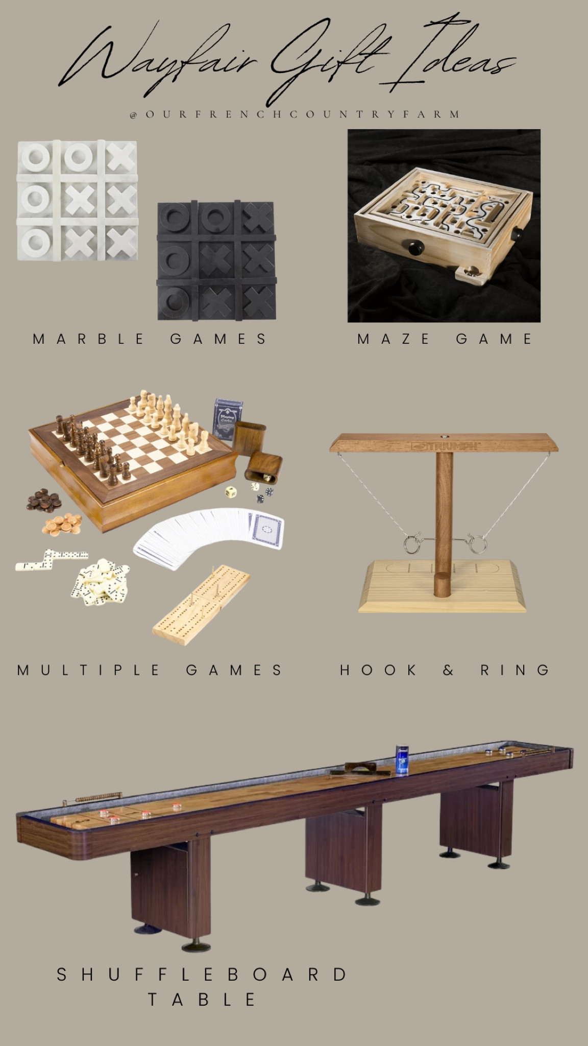 I am starting my holiday shopping early!  These games @wayfair are perfect for all ages!  I’m a huge fan of wooden games and these marble tic tac toe games are perfect for any coffee table!

@shop.ltk #liketkit liketk.it  #Wayfair #Wayfairpartner #onlyatwayfair

#LTKHoliday #LTKHome #LTKGiftGuide