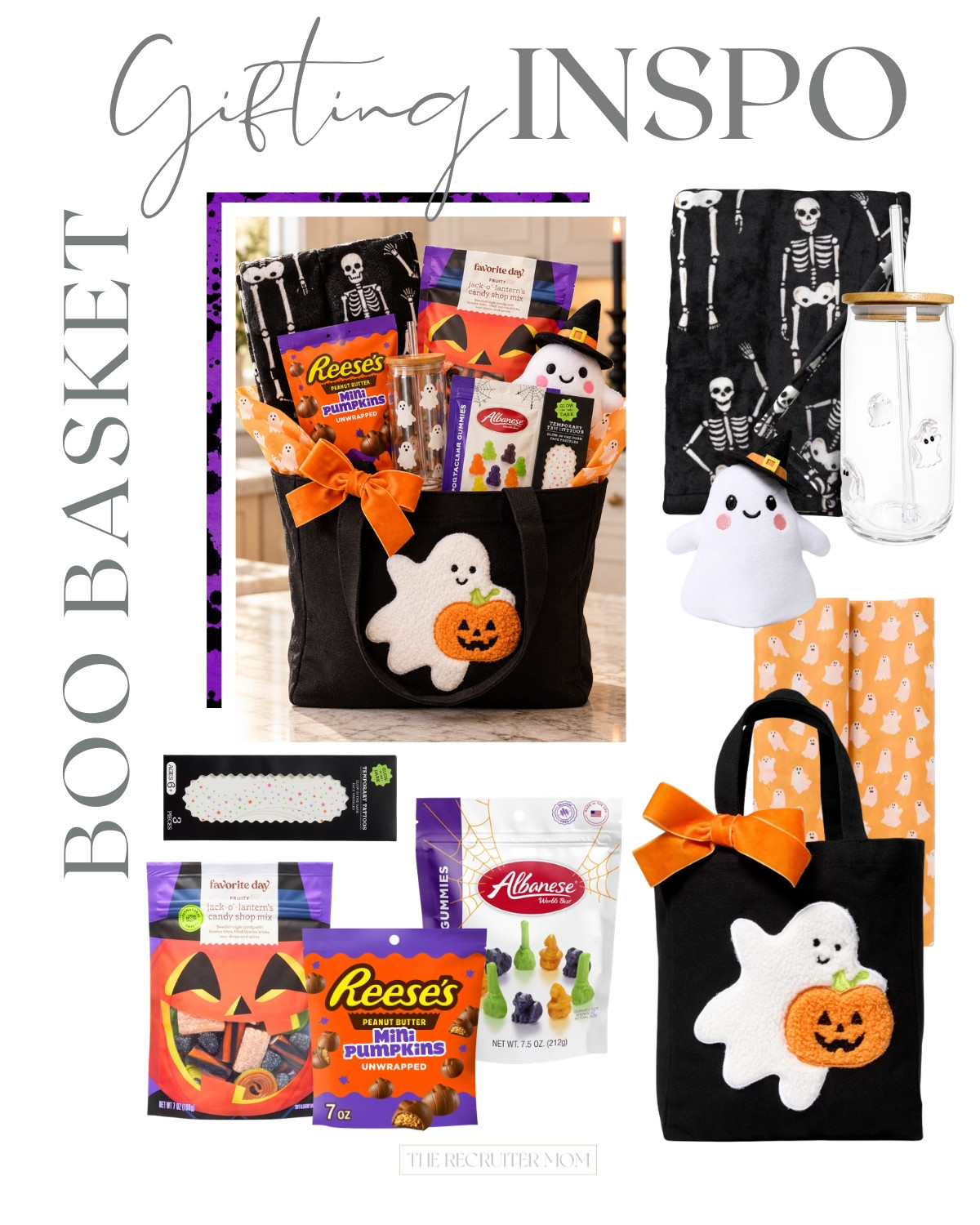 Halloween boo basket idea filled with cozy finds, candy + cute spooky extras. Such a fun gift for teens, friends or neighbors! 👻🎃

#LTKmomlife #LTKSeasonal #LTKHome