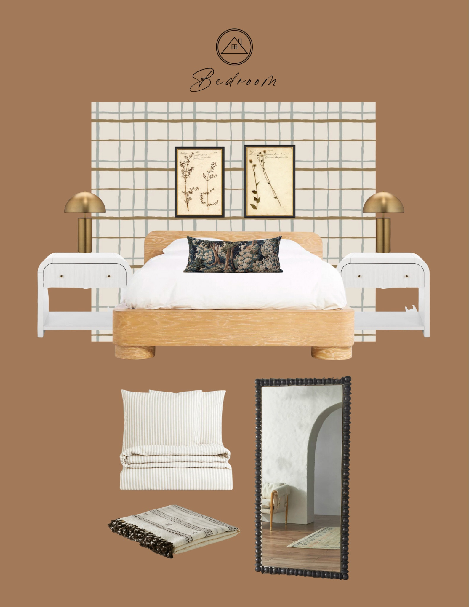 A youthful yet neutral and mature bedroom. The perfect design for a first apartment, with items ranging from high to low!

#LTKstyletip #LTKhome #LTKxTarget