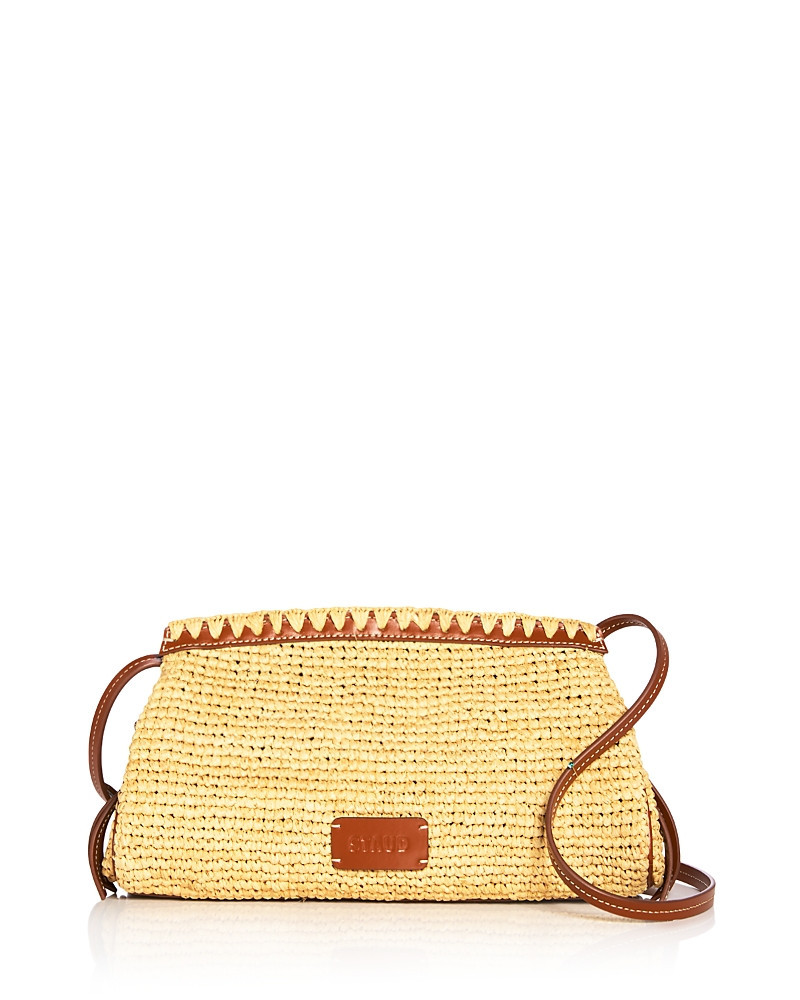 Staud Maude Raffia Convertible Clutch | Bloomingdale's (US)