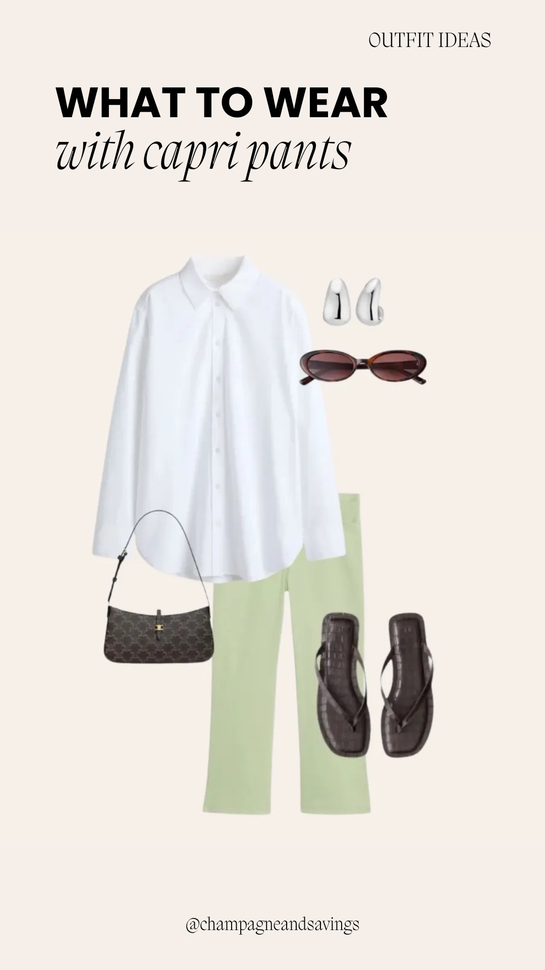 Capri pants outfitt

#LTKootd