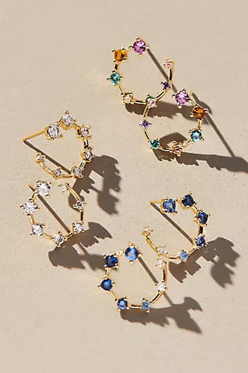 Shades of Sea Glass Circular Post | Anthropologie (US)