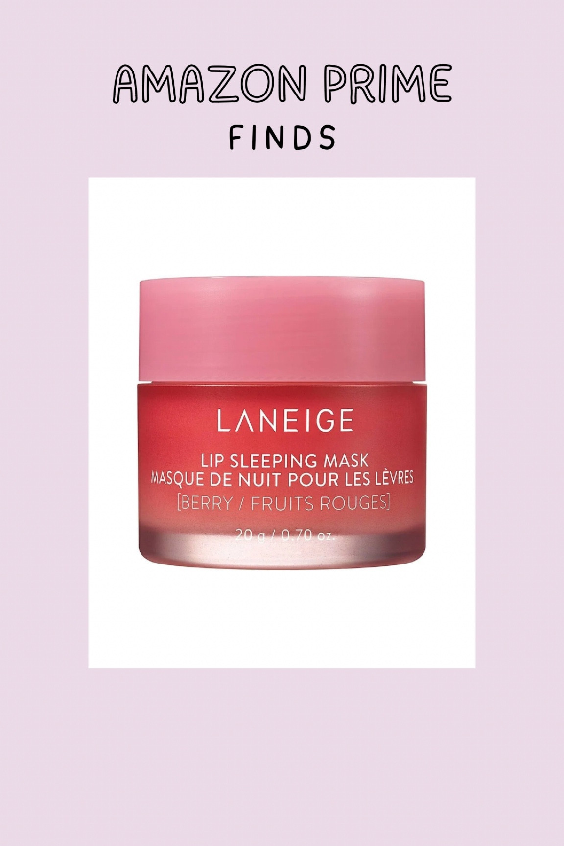Amazon prime day deals - stock up on this lip mask for cold weather and holidays - makes for great stocking stuffers and teachers gifts! 

#LTKGiftGuide #LTKxPrimeDay #LTKBeauty