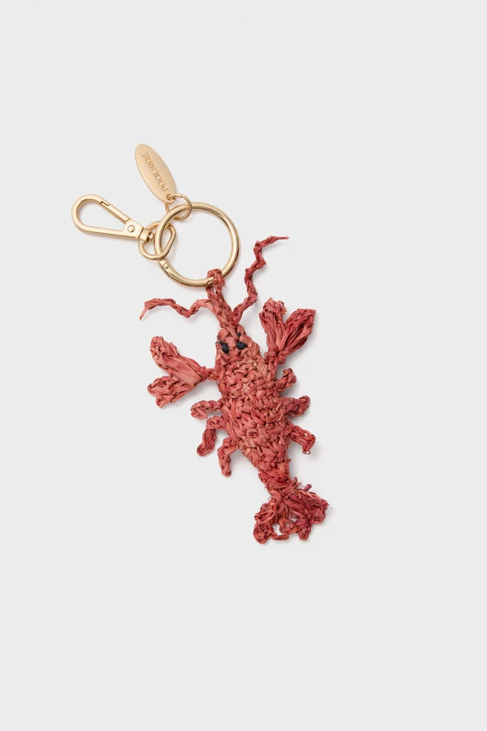 Lobster Raffia Bag Charm | Tuckernuck (US)