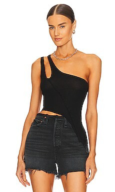 SAMI MIRO VINTAGE Tank in Black from Revolve.com | Revolve Clothing (Global)