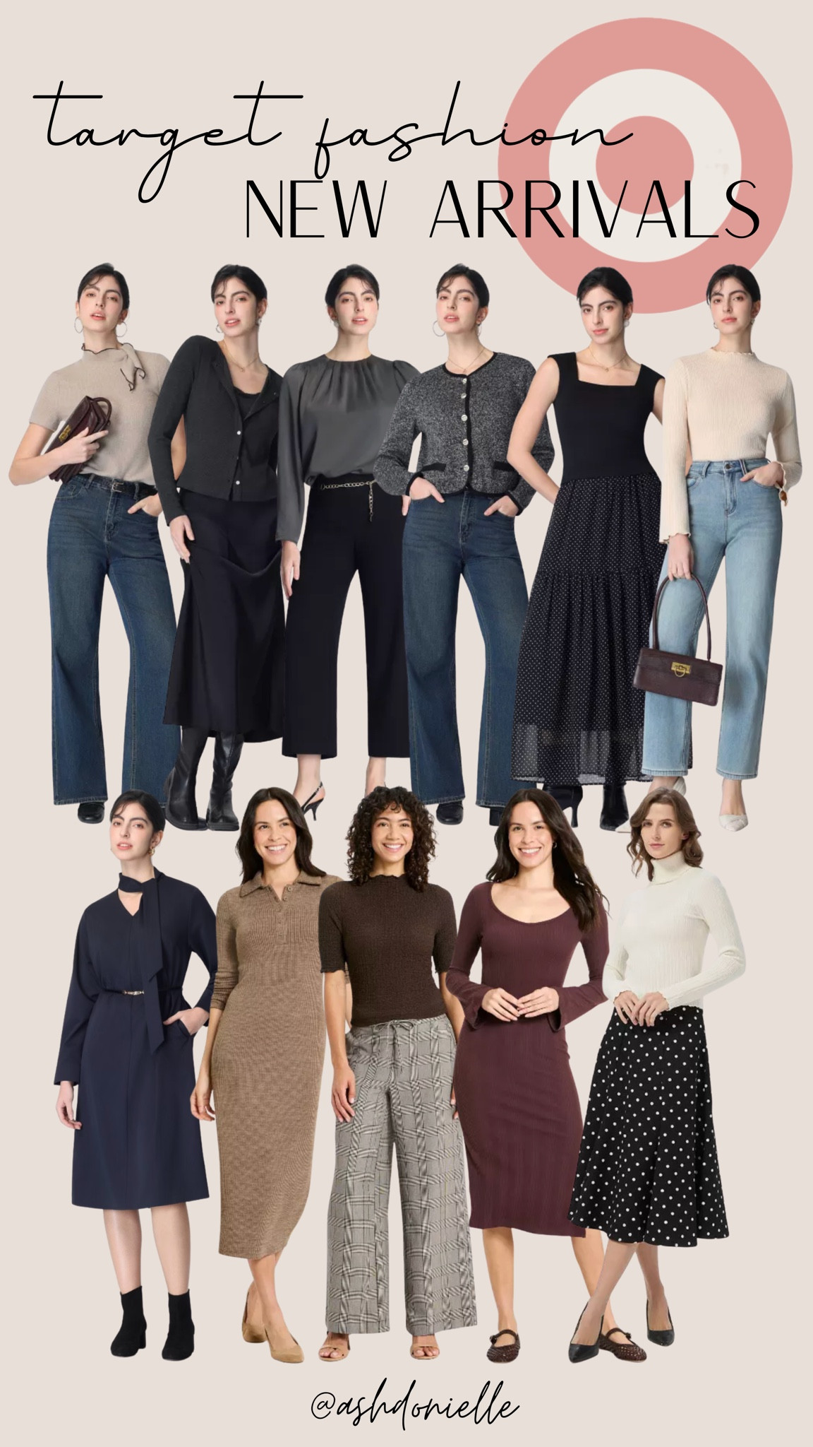 Target new fashion arrivals

Cozy layered cold-weather looks
Neutral winter outfit inspo
Chunky knit sweaters
Stylish outerwear staples
Elevated casual winter style
Warm monochrome outfits
Classic seasonal basics
Everyday winter wardrobe pieces

#LTKootd #LTKSeasonal #LTKSaleAlert