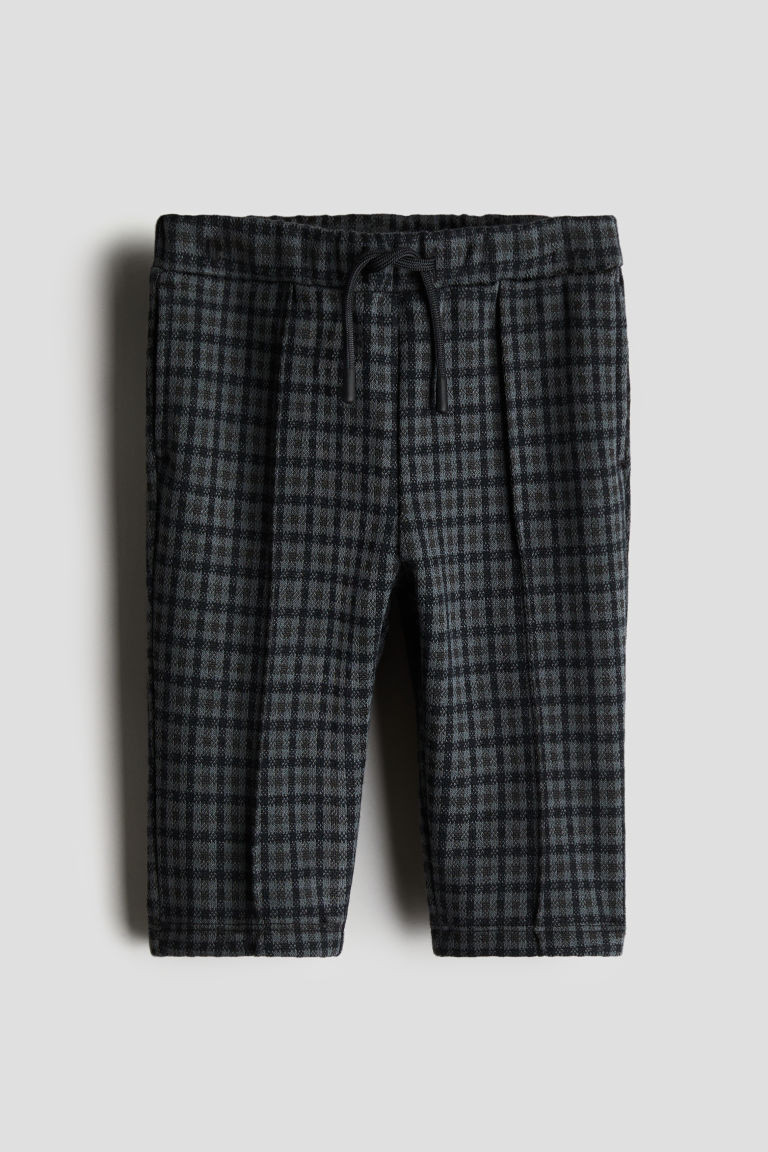 H & M - Creased Joggers - Black | H&M (US + CA)