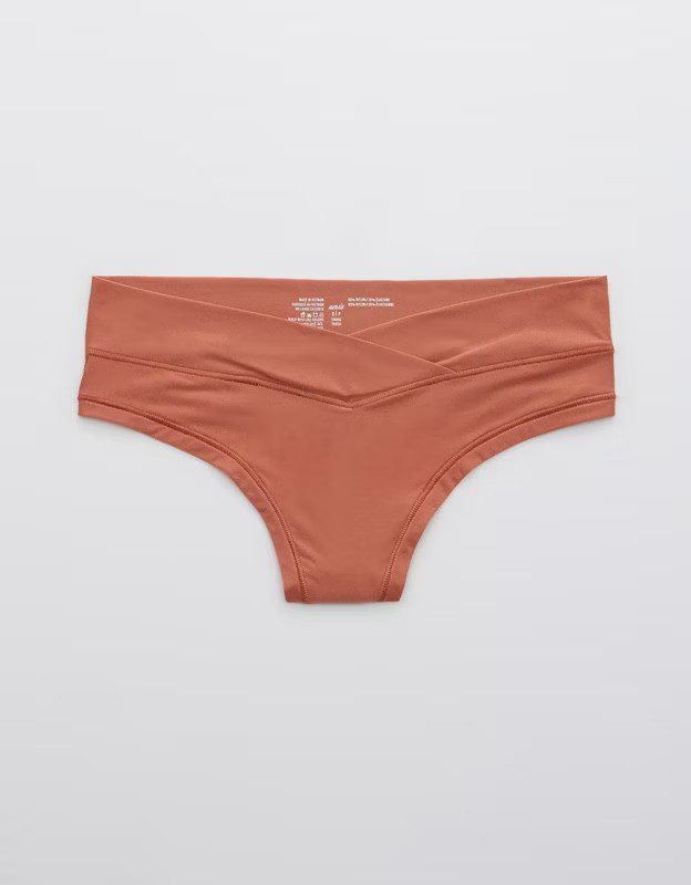 Aerie Real Me Crossover Thong Underwear | Aerie