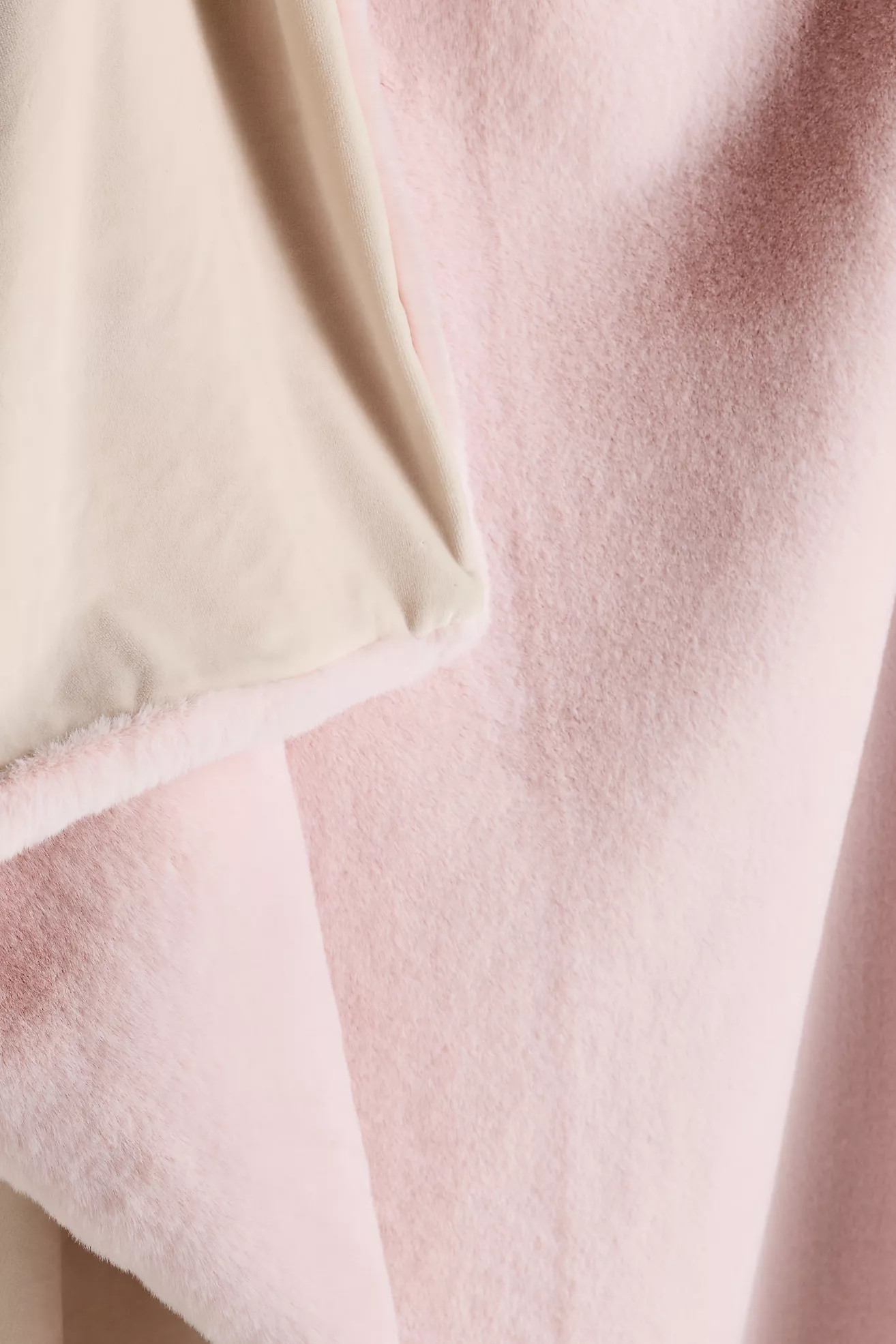 The Sophie Faux Fur Throw Blanket | Anthropologie (US)