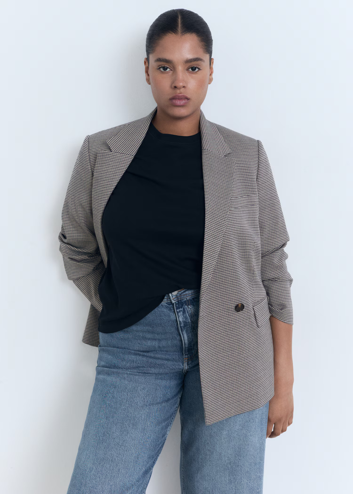 Catherin culotte high-rise jeans | MANGO (UK)