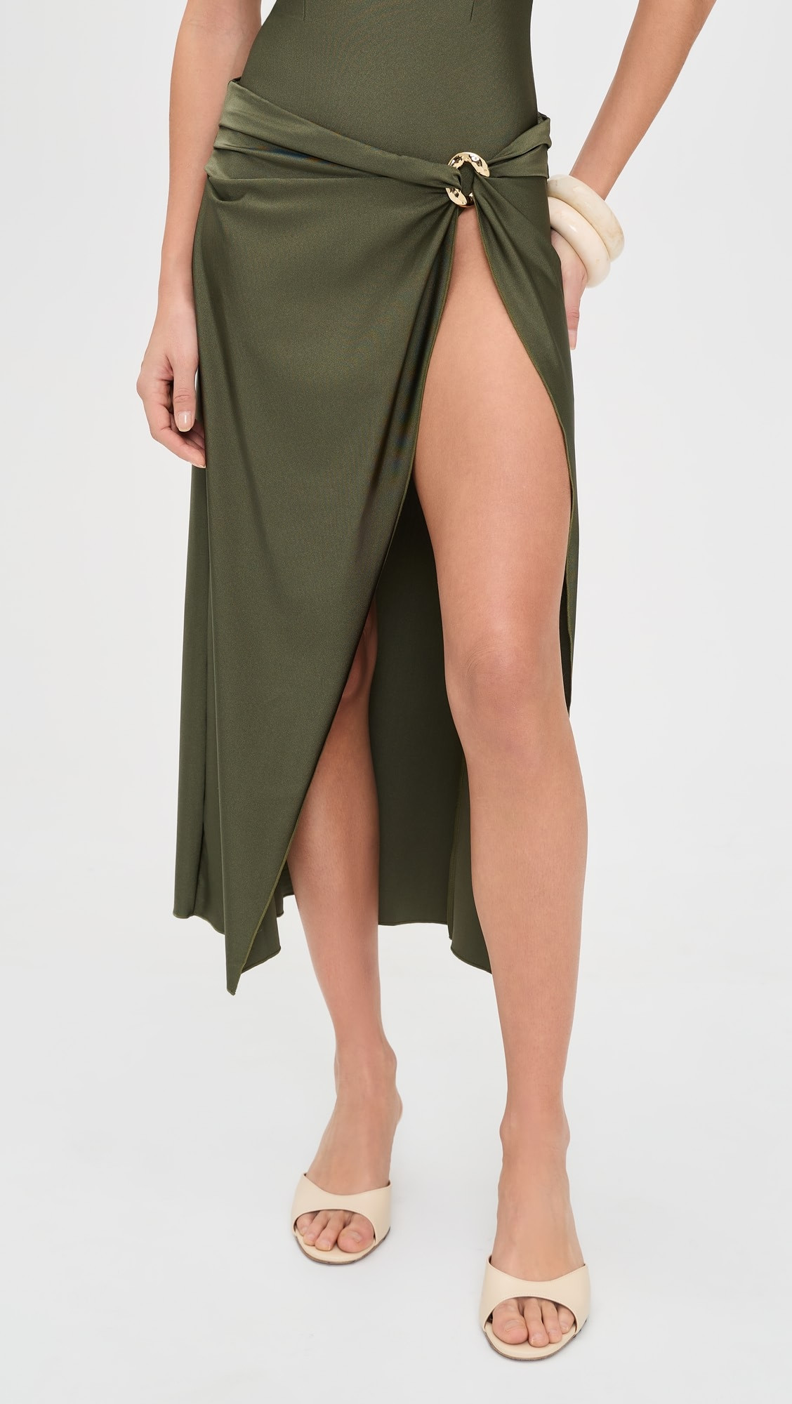 Kora Wrap Midi Skirt | Shopbop
