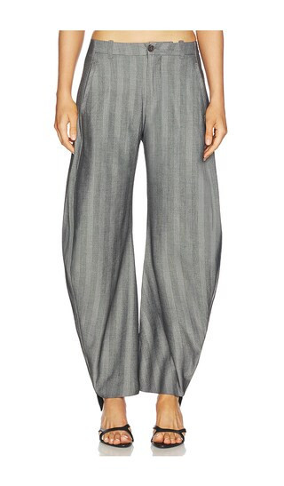 Free People Spotlight Trouser in Grey. - size 10 | Revolve Clothing (Global)