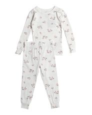 2pc Kids Floral Sleep Set | TJ Maxx