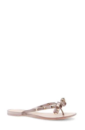 Women's Valentino Garavani 'Rockstud' Flip Flop, Size 5US / 35EU - Pink | Nordstrom