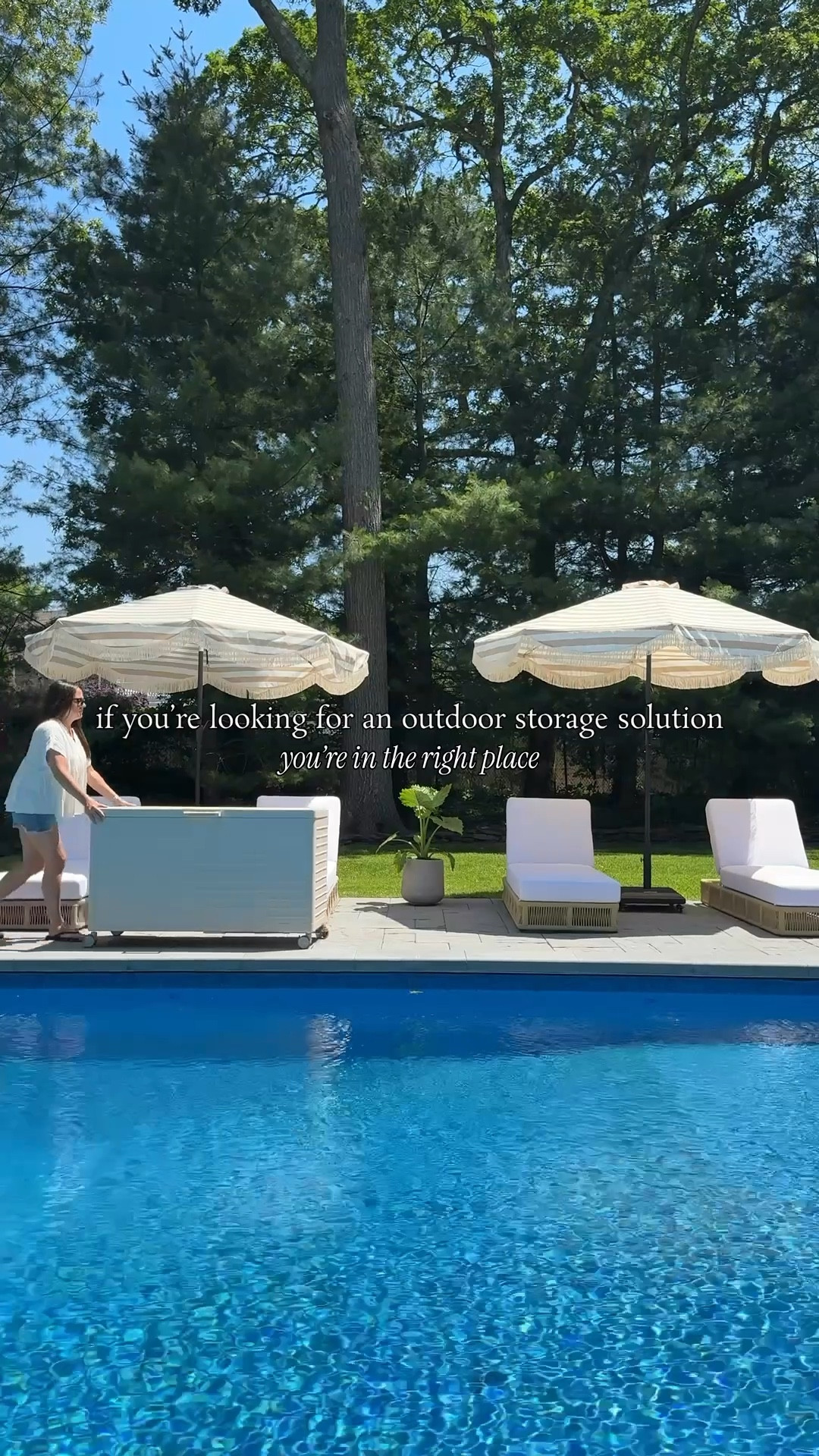 My waterproof rolling deck box is aesthetically pleasing, and provides plenty of storage space. Everything stays dry with is waterproof design. It’s the perfect solution for all your outdoor storage needs. 
**I also linked the larger version too!



#LTKHome #LTKSeasonal #LTKSaleAlert