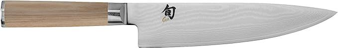 Shun Classic Blonde 8” Chef's Knife, Blonde PakkaWood Handle, Full Tang VG-MAX Blade (DM0706W) | Amazon (US)