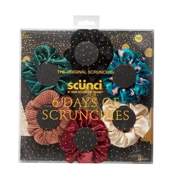 scunci Scrunchie Gift Set - Cozy - 6pk | Target