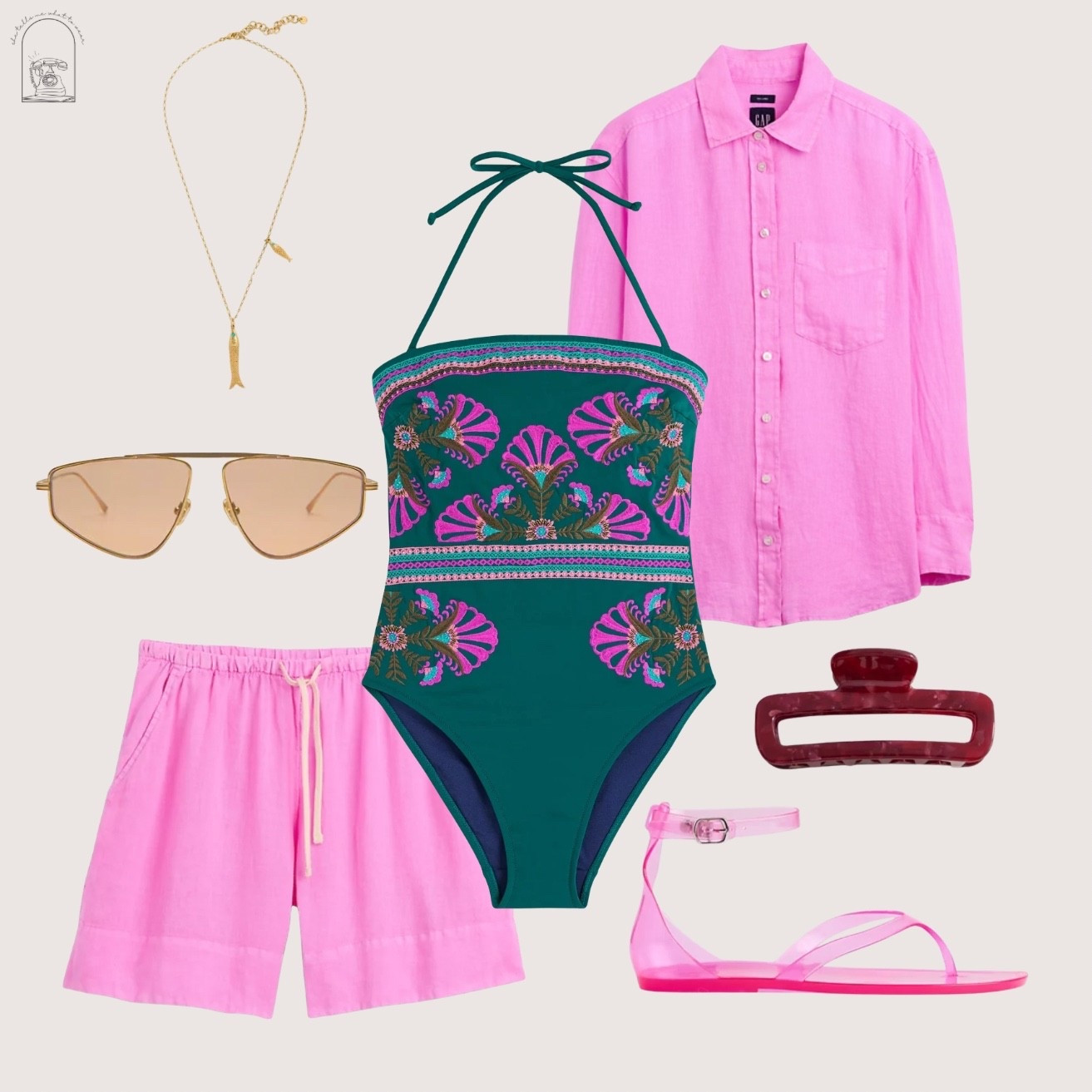 don’t be afraid of COLOR 💓 these jelly sandals are paired with this super flattering one piece are a perfect match!

#LTKU #LTKSwim