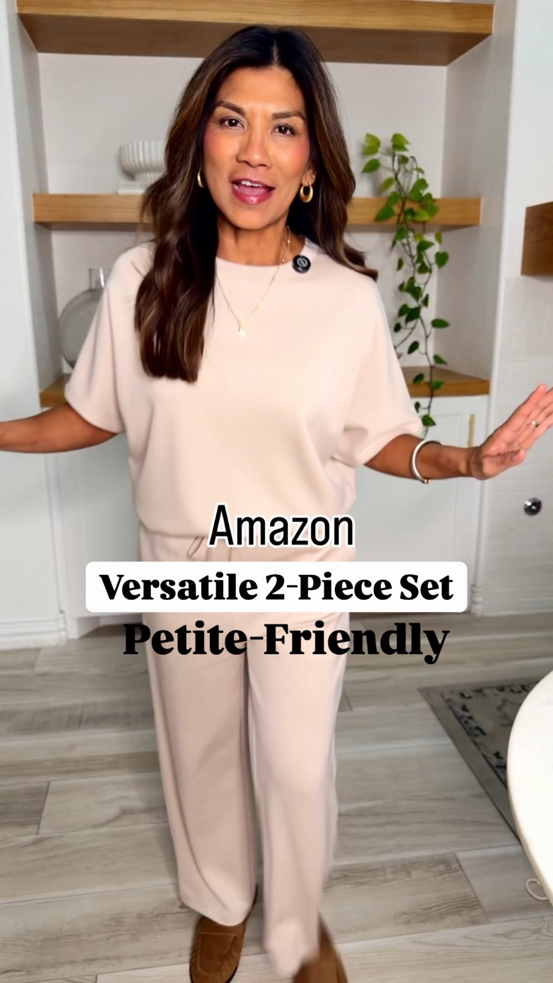 I’m 5’2” 118#ish for reference 
2 piece set in small tts.
Shoes tts. 
Great for travel, lounge, work, everyday!
Amazon finds, Amazon finds, fashion over 40, over 50 style, midlife fashion, petite fashion,midlife fashion, affordable fashion, fashion over40 

#LTKOver40 #LTKPetite #LTKTravel