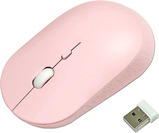 YUMQUA Wireless Mouse for Laptop, Slim 2.4G Optical Silent Computer Mouse with USB Receiver, 3 Le... | Amazon (US)