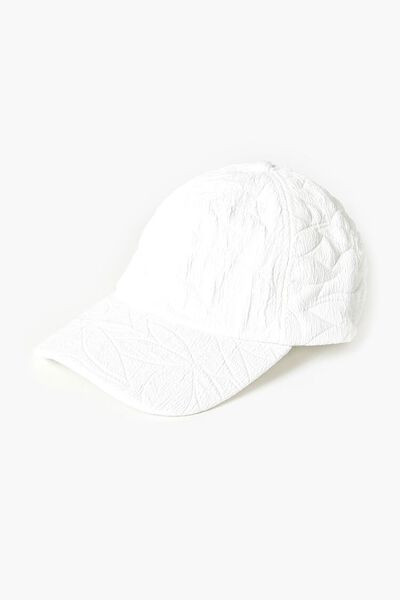 Textured Flower Baseball Hat | Forever 21