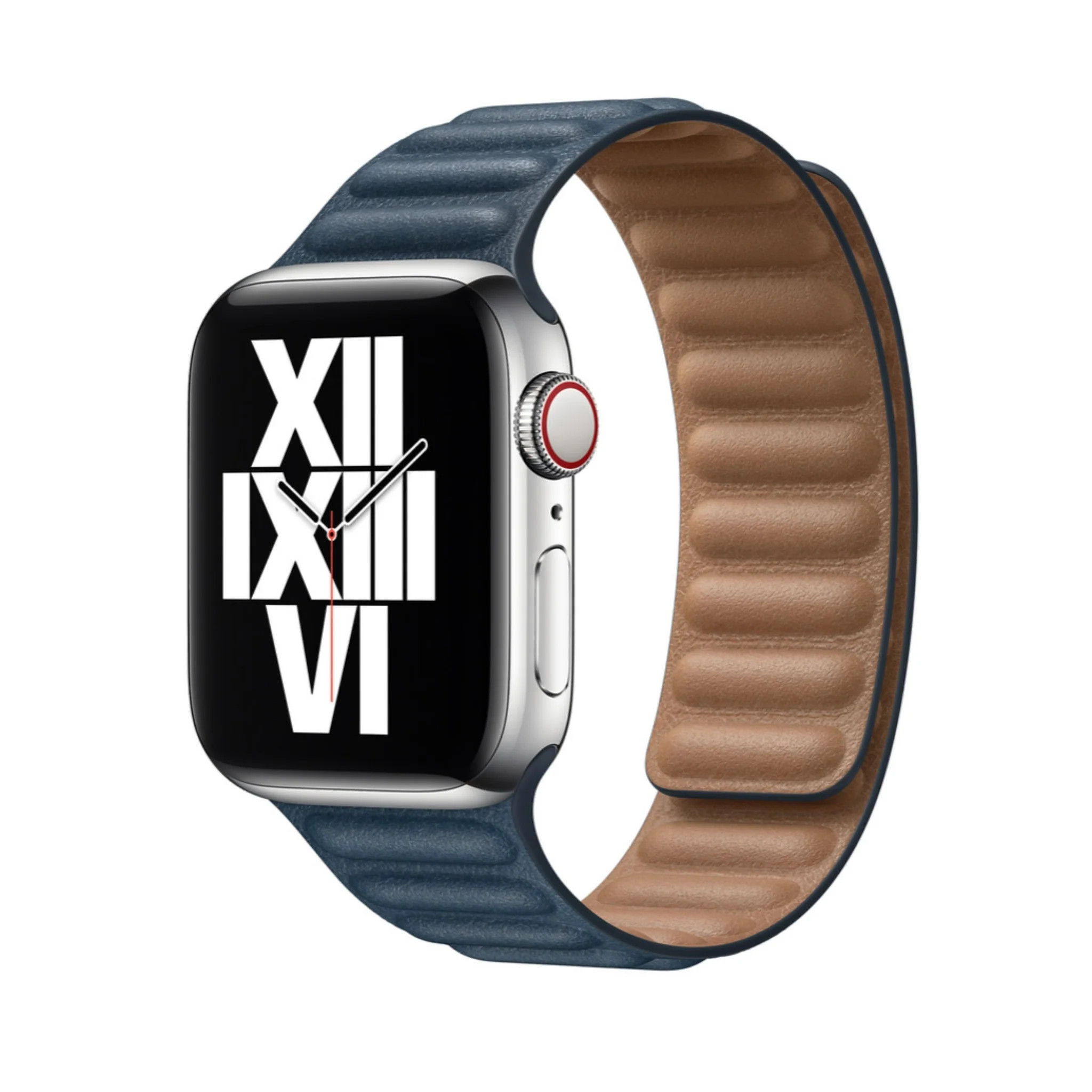 Smart Watch Band- Microfiber Leather Link Style | The Watch Edit