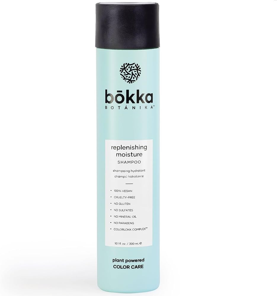 Bokka Botanika Plant Powered Color Care Replenishing Moisture Shampoo 10.1oz/300ml | Amazon (US)