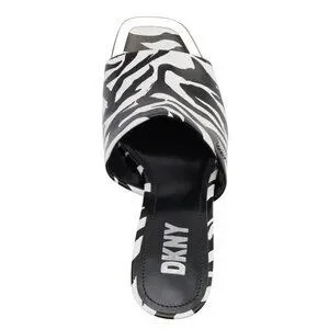 NEW DKNY Bronx Zebra Mule Heels Size 8M | Poshmark