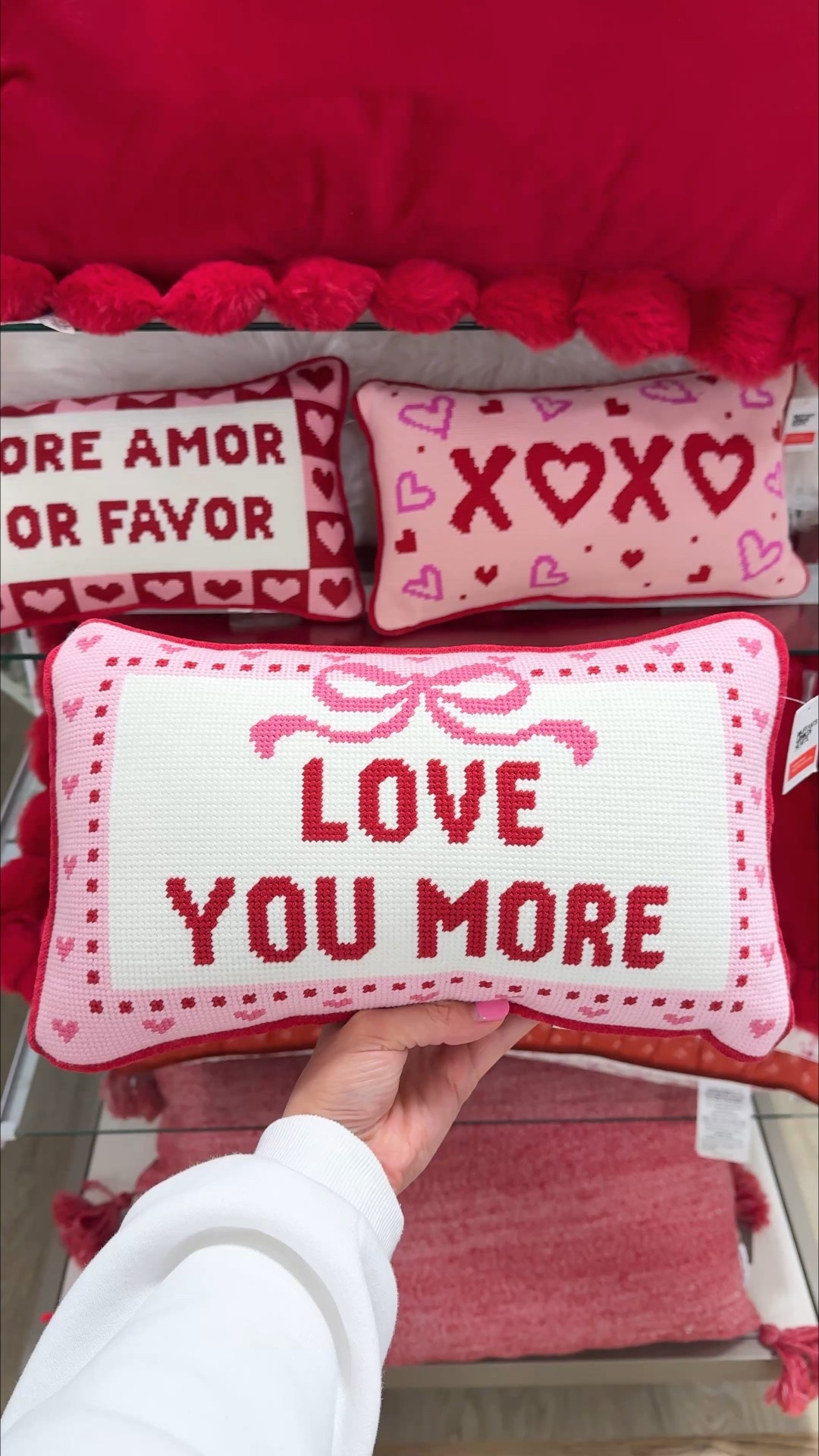 Valentine needlepoint pillow, HomeGoods needlepoint pillow, HomeGoods Valentine’s Day, Valentine’s Day decor 

The cutest needlepoint pillows at HomeGoods!🎀🌸 

#LTKSeasonal #LTKHome #LTKFindsUnder50