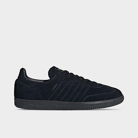 adidas Men's Originals Samba OG Casual Shoes in Black/Grey/Gold Metallic Size: 9.5 | Finish Line (US)