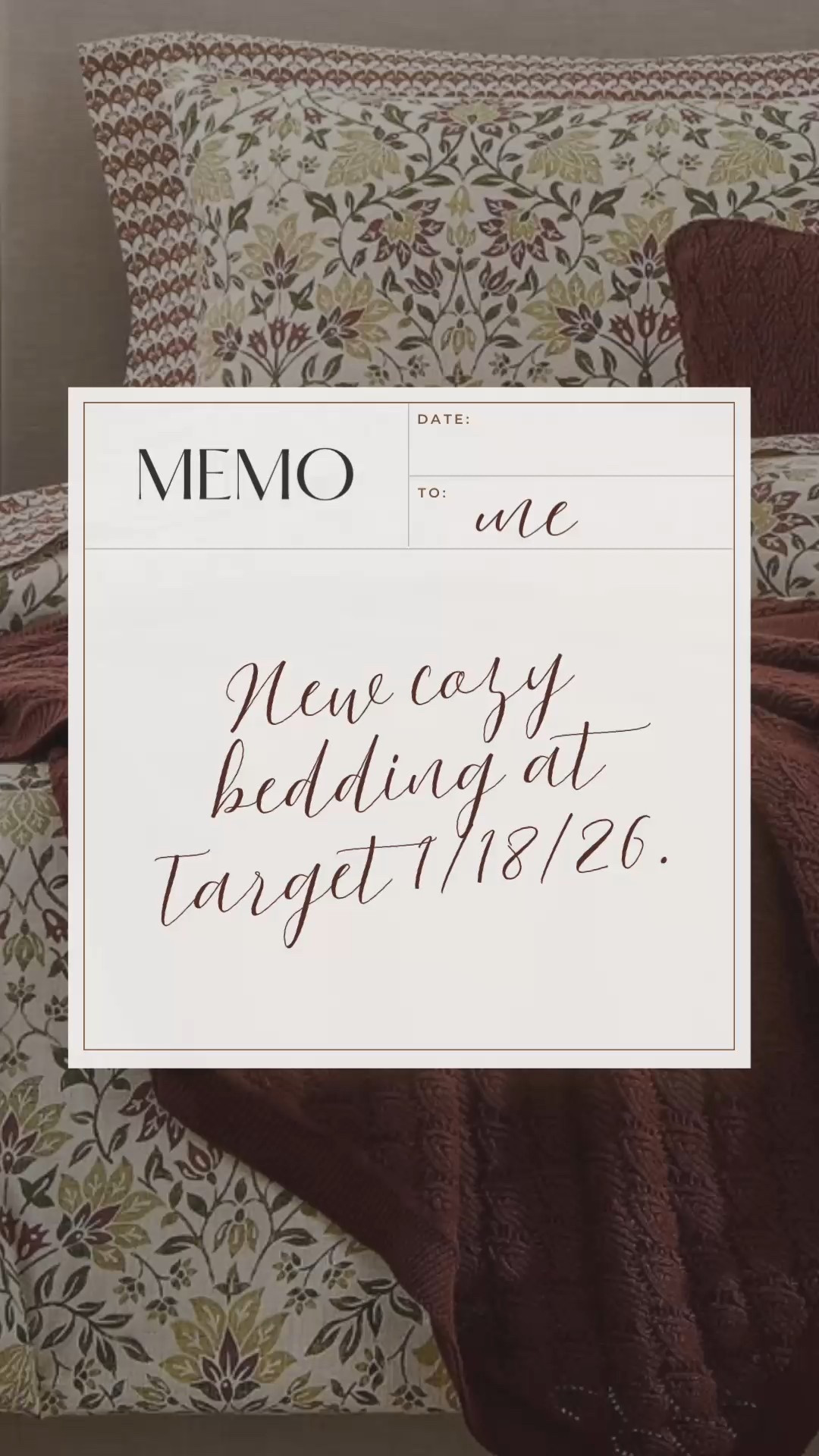 New cozy bedding by Jeremiah Brent at Target. 

#LTKHome