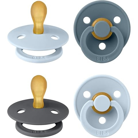 BIBS Colour Anatomical, Lot de 2 sucettes, sans bisphénol A, Téterelle anatomique. Latex de cao... | Amazon (FR)